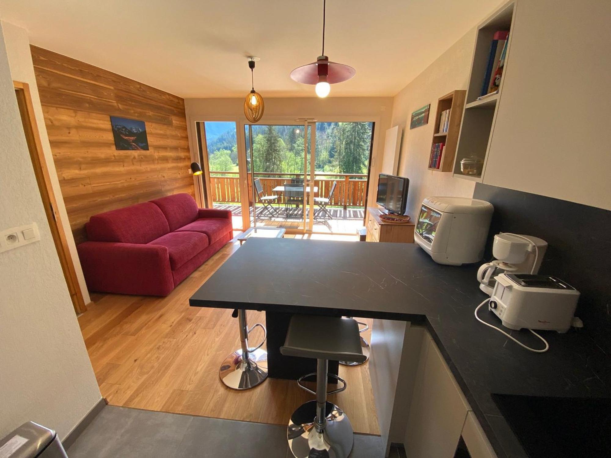 Appartement Contemporain, Spacieux Et Lumineux, Dans Une Residence Calme A Chatel, Proche Des Pistes! - Fr-1-693-84 Екстериор снимка